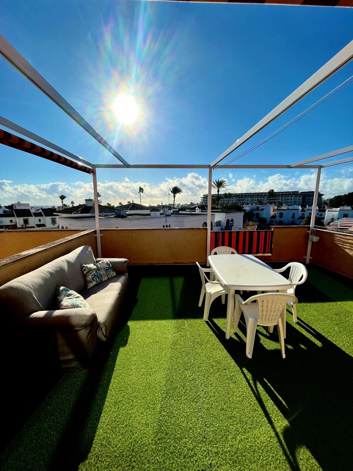 Atico Con Gran Terraza A 50 Metros De La Playa De Casares Apartment San Luis de Sabinillas Luaran gambar